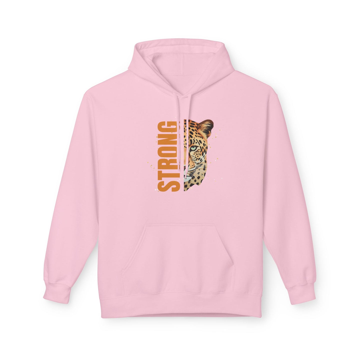 STRONG Leopard Print Hoodie