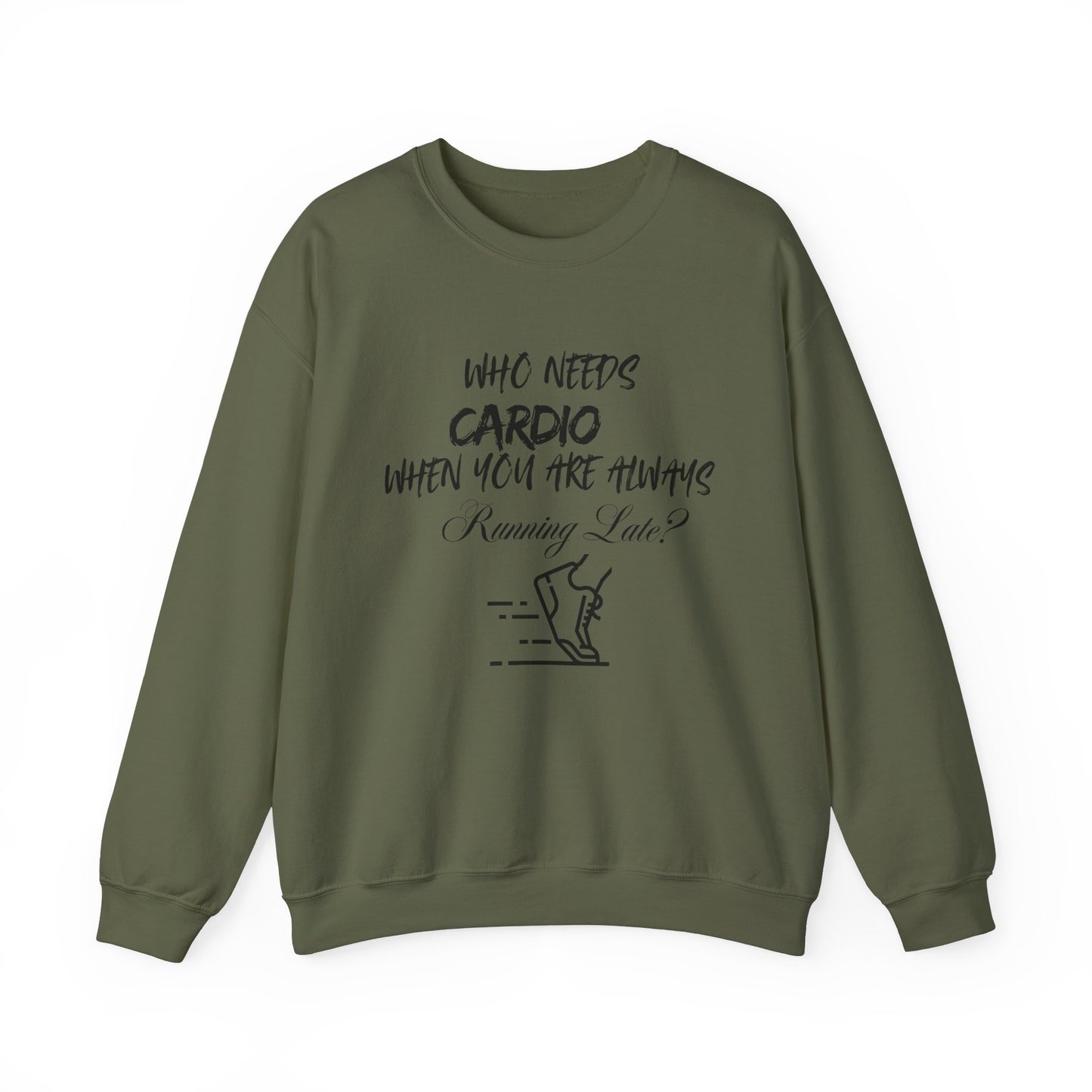 Always Running Late Crewneck Sweatshirt