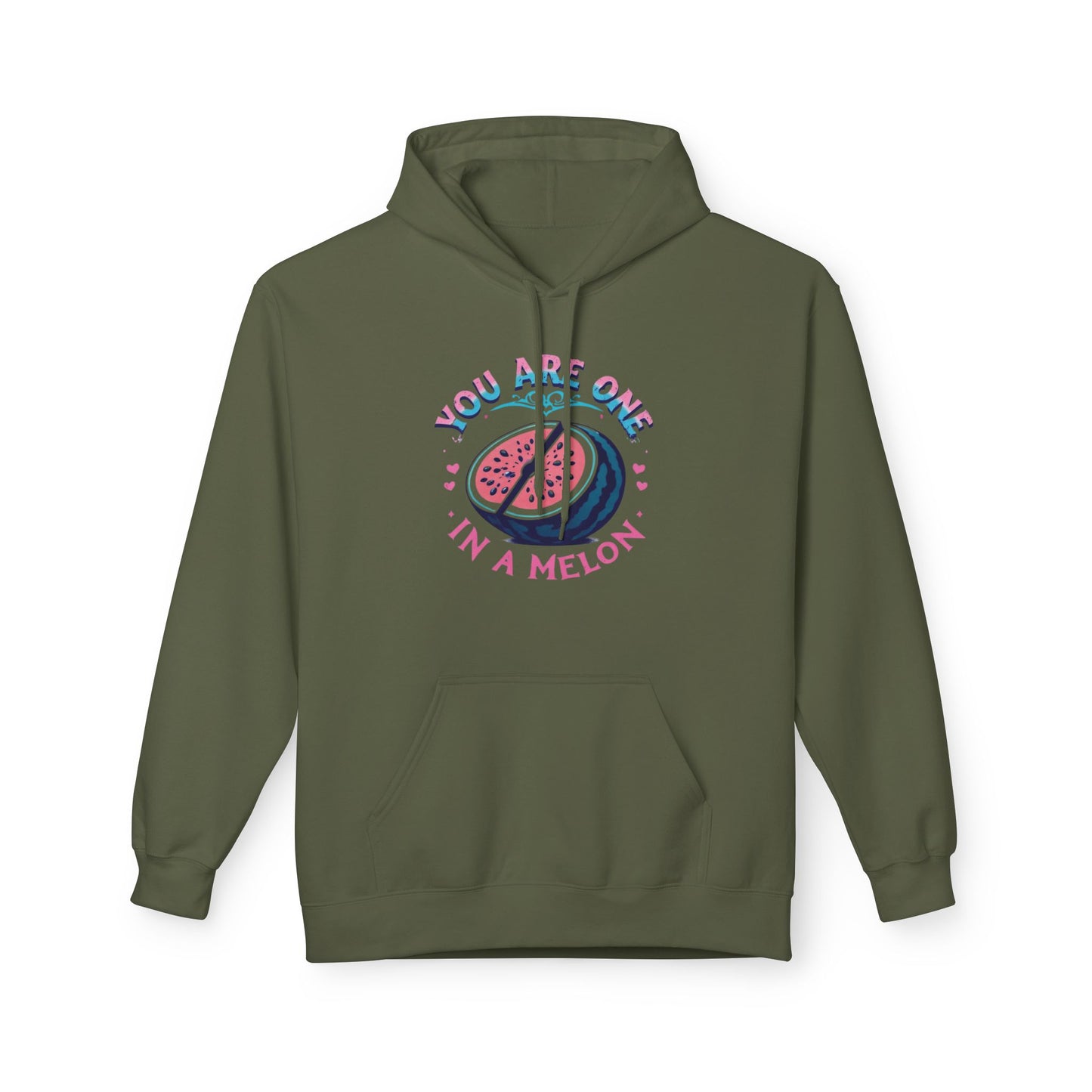 Watermelon Fleece Hoodie