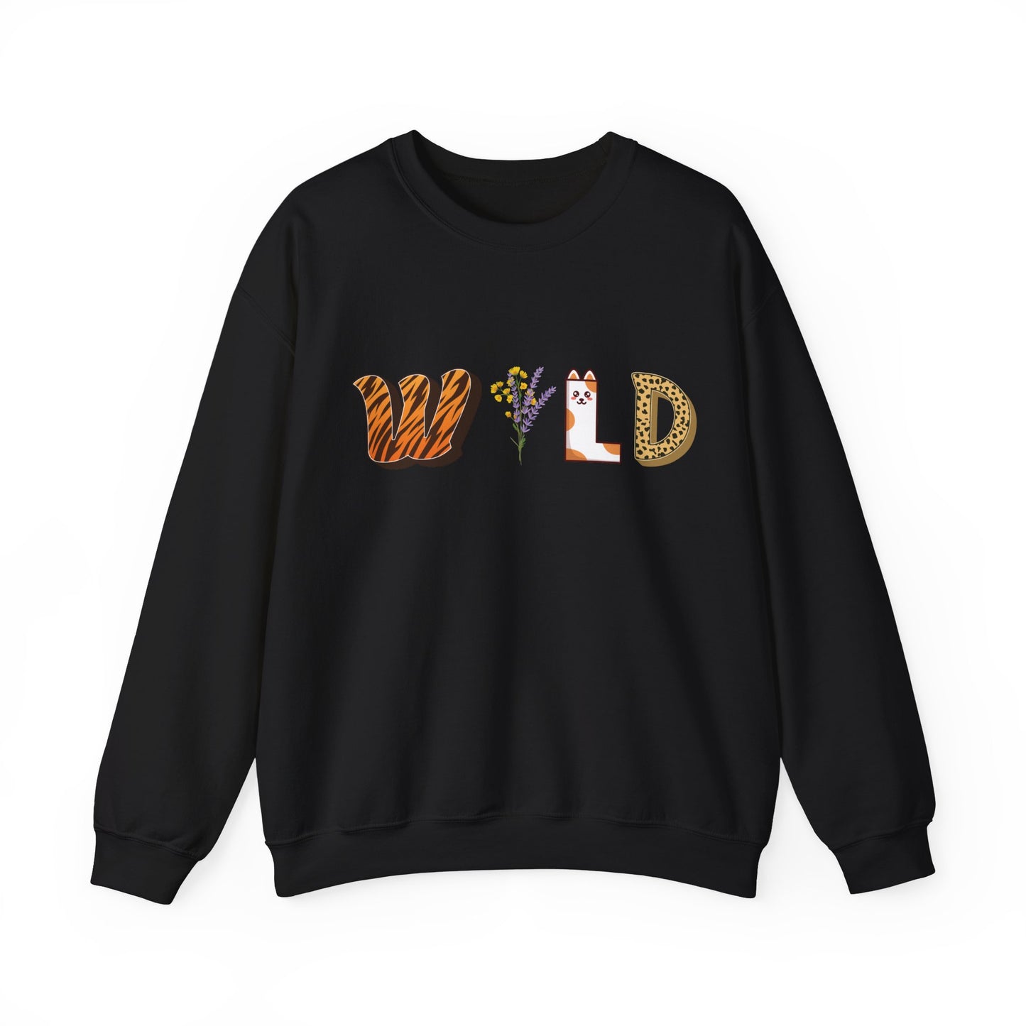 Wild Animal Print Sweatshirt