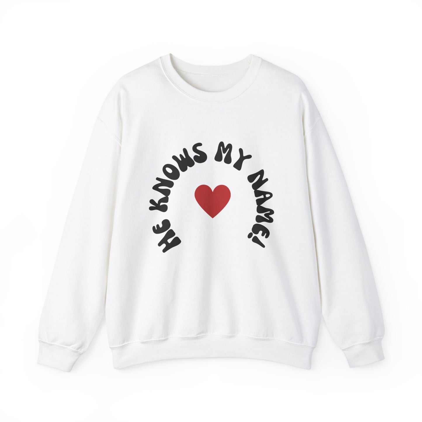 He Knows My Name Crewneck Sweatshirt