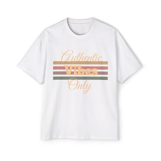Authentic Vibes Only Oversized T-shirt
