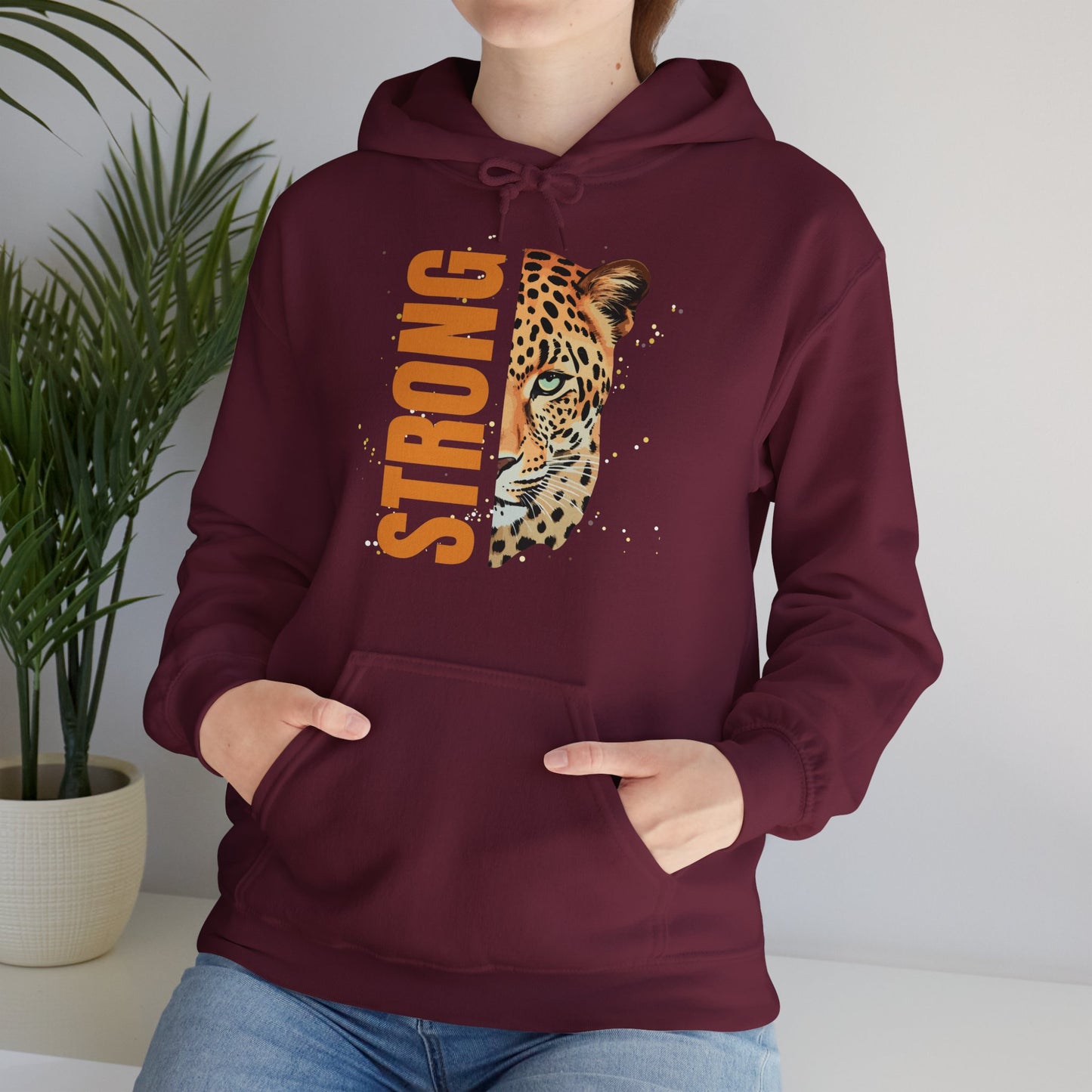 Strong Leopard Hoodie