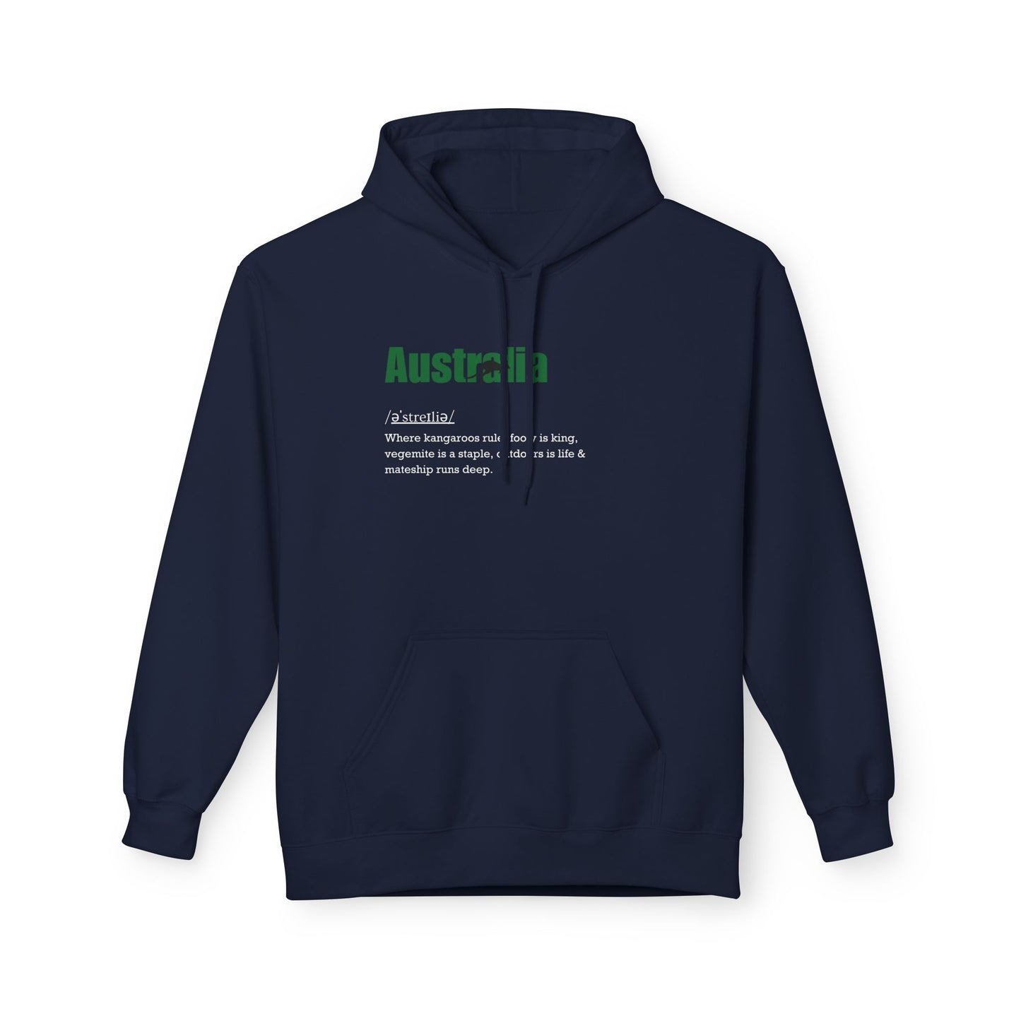 Australia Fleece Hoodie