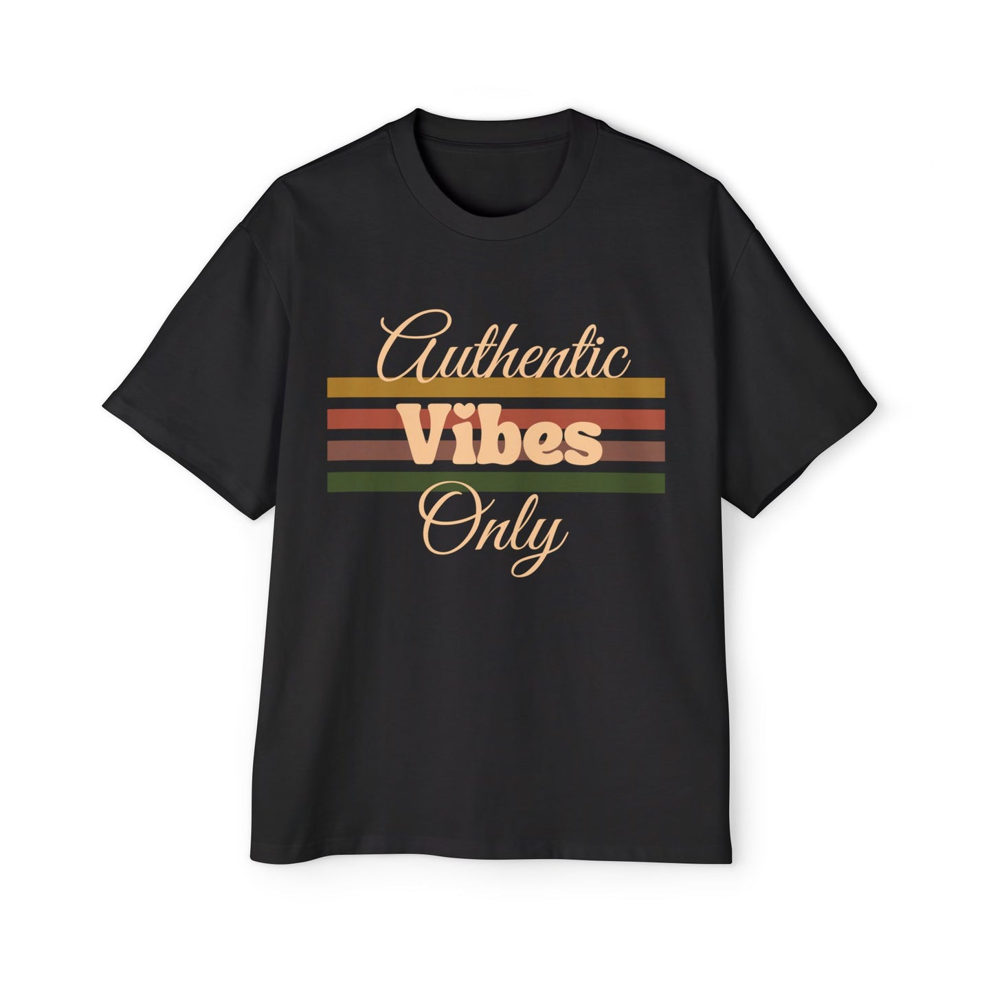 Authentic Vibes Only Oversized T-shirt