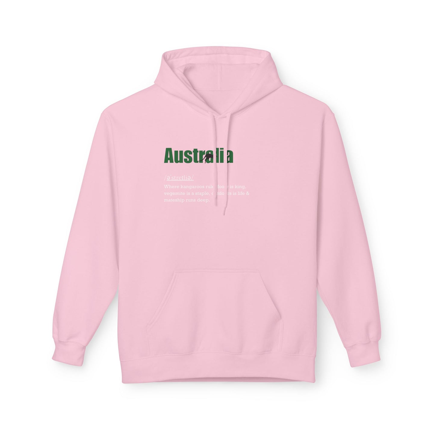 Australia Fleece Hoodie