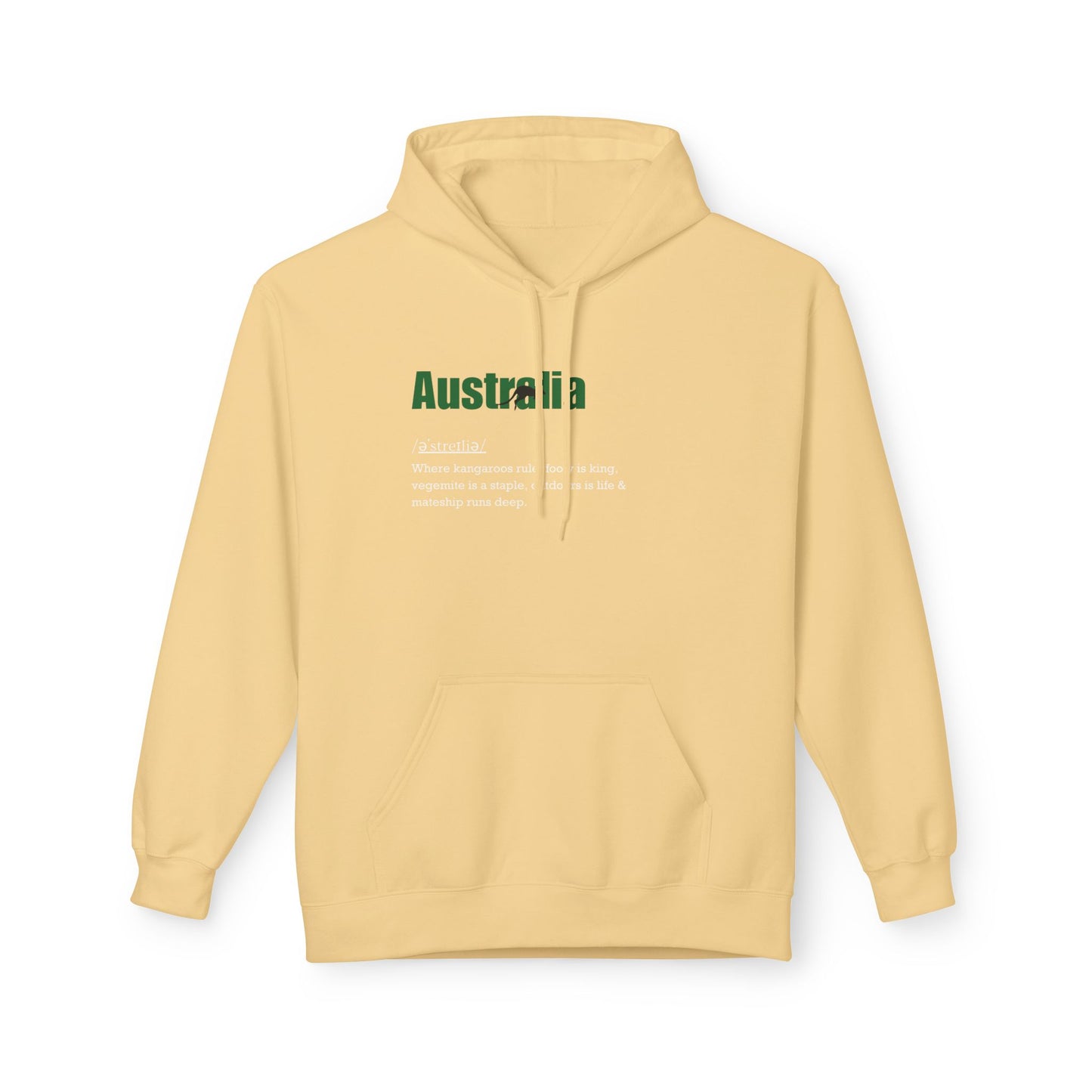 Australia Fleece Hoodie