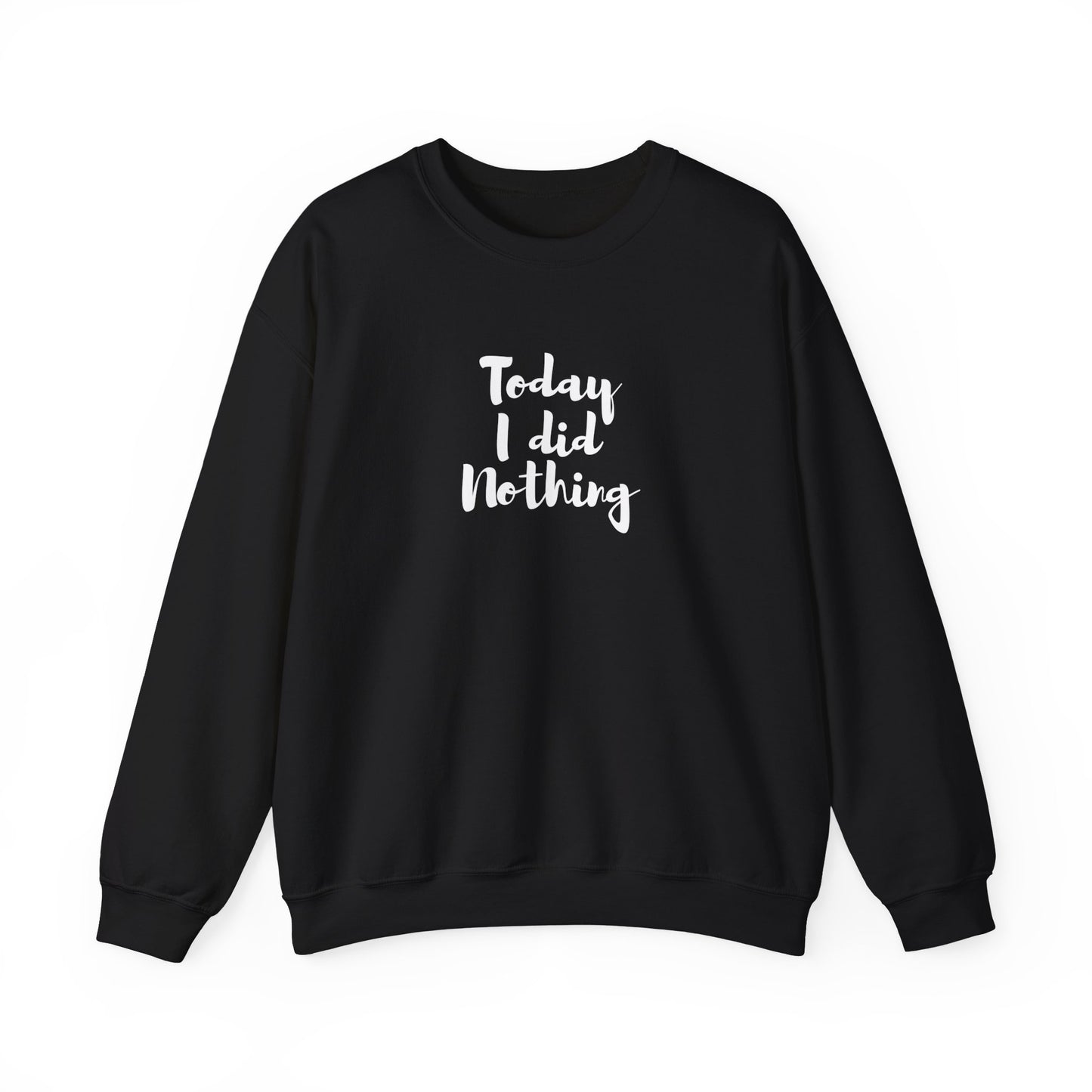 Today I Did Nothing Sweatshirt