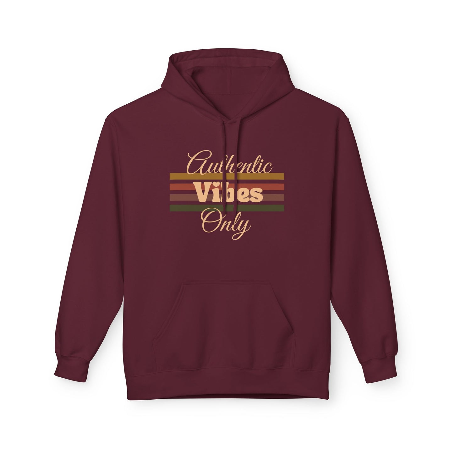 Authentic Vibes Fleece Hoodie