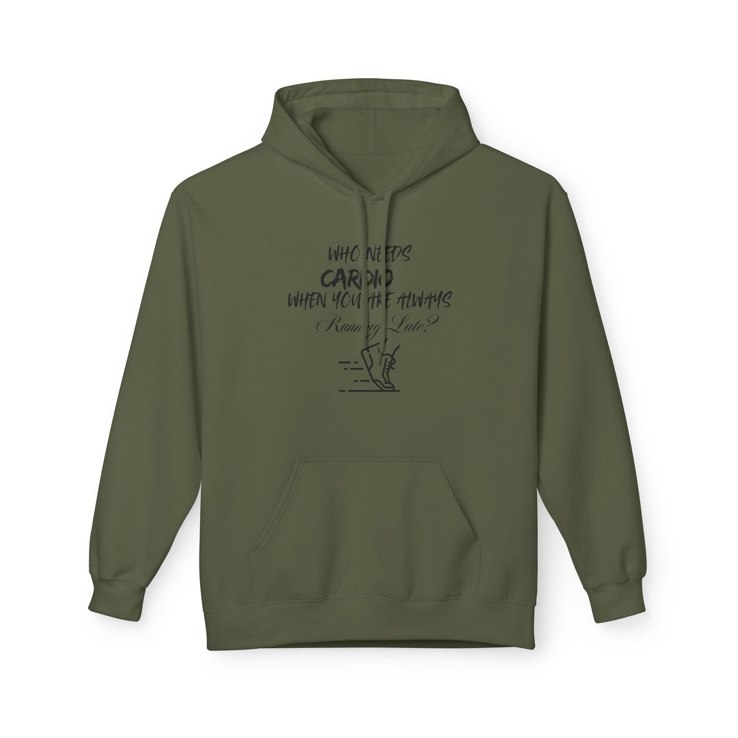 Who Needs Cardio Hoodie