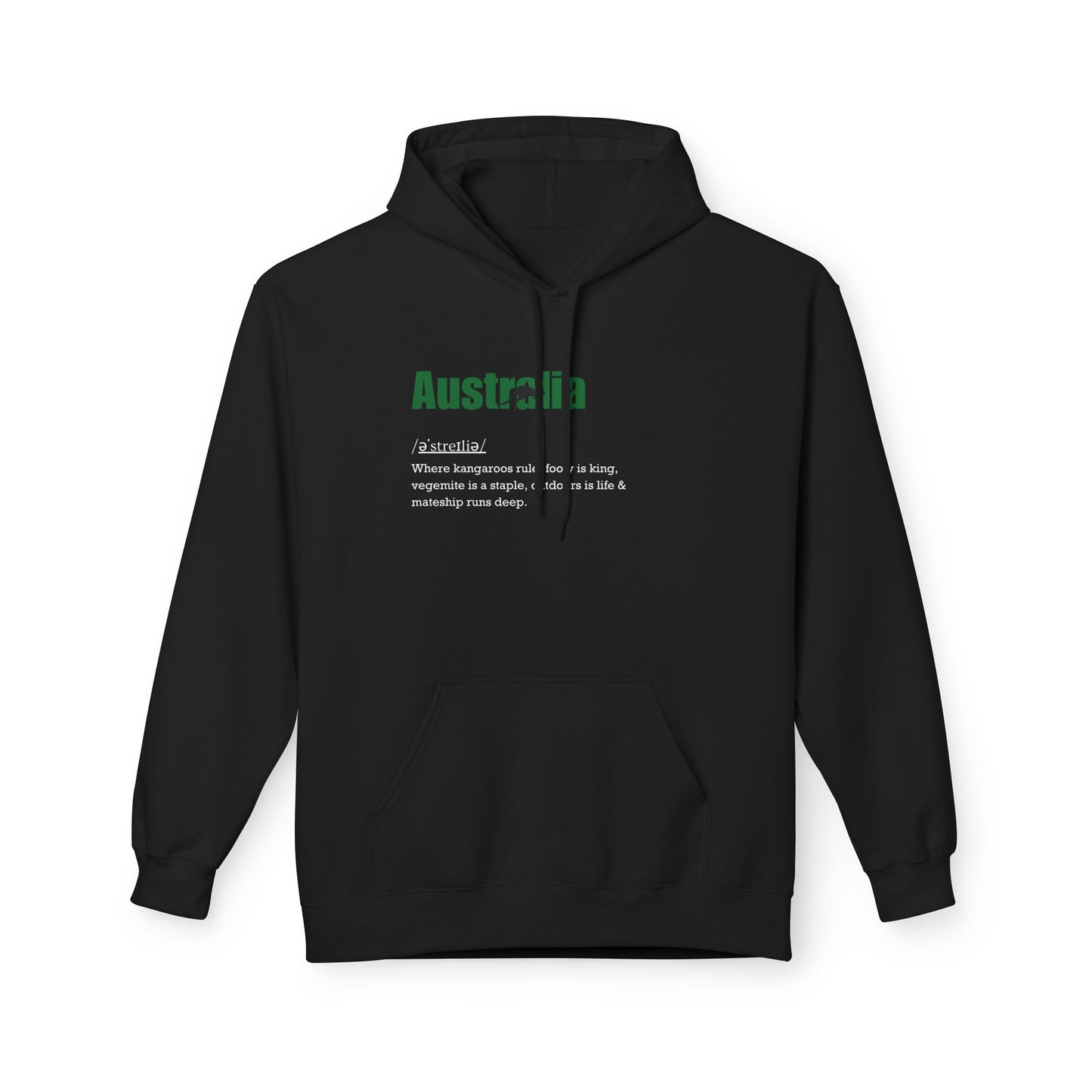 Australia Fleece Hoodie