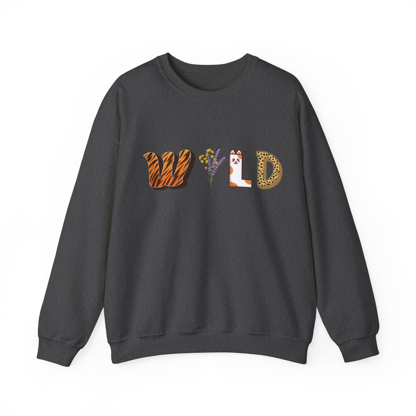 Wild Animal Print Sweatshirt