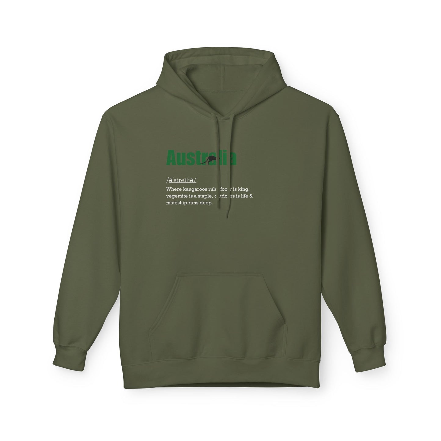 Australia Fleece Hoodie