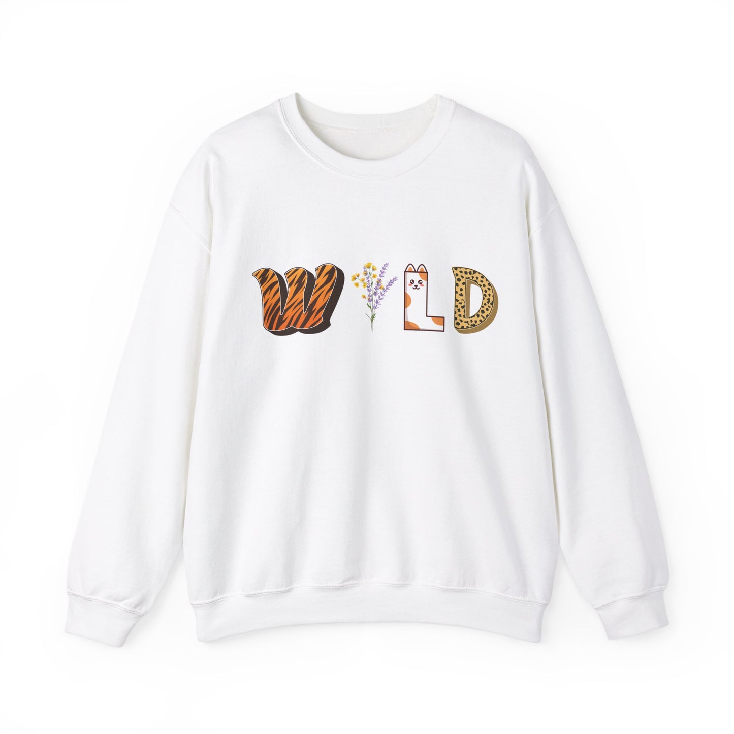 Wild Animal Print Sweatshirt