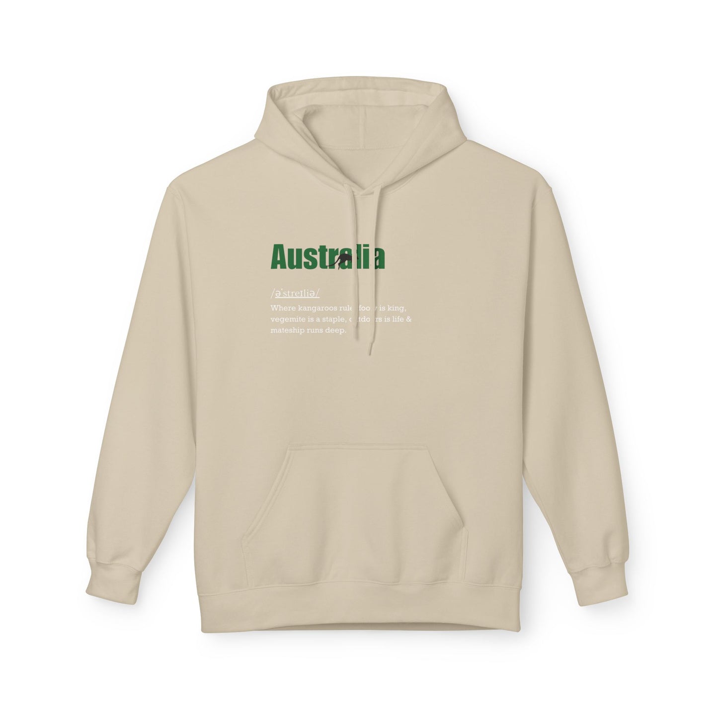 Australia Fleece Hoodie