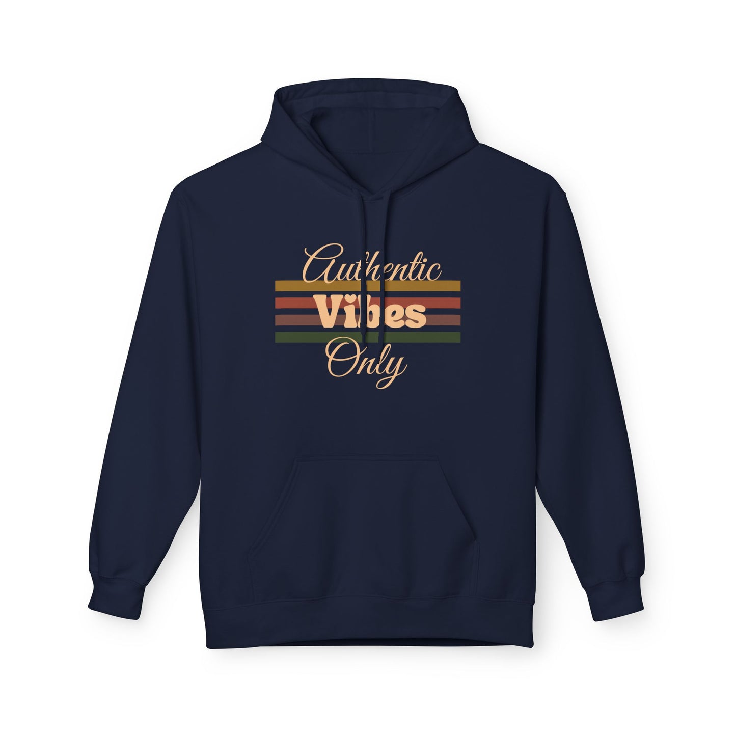 Authentic Vibes Fleece Hoodie