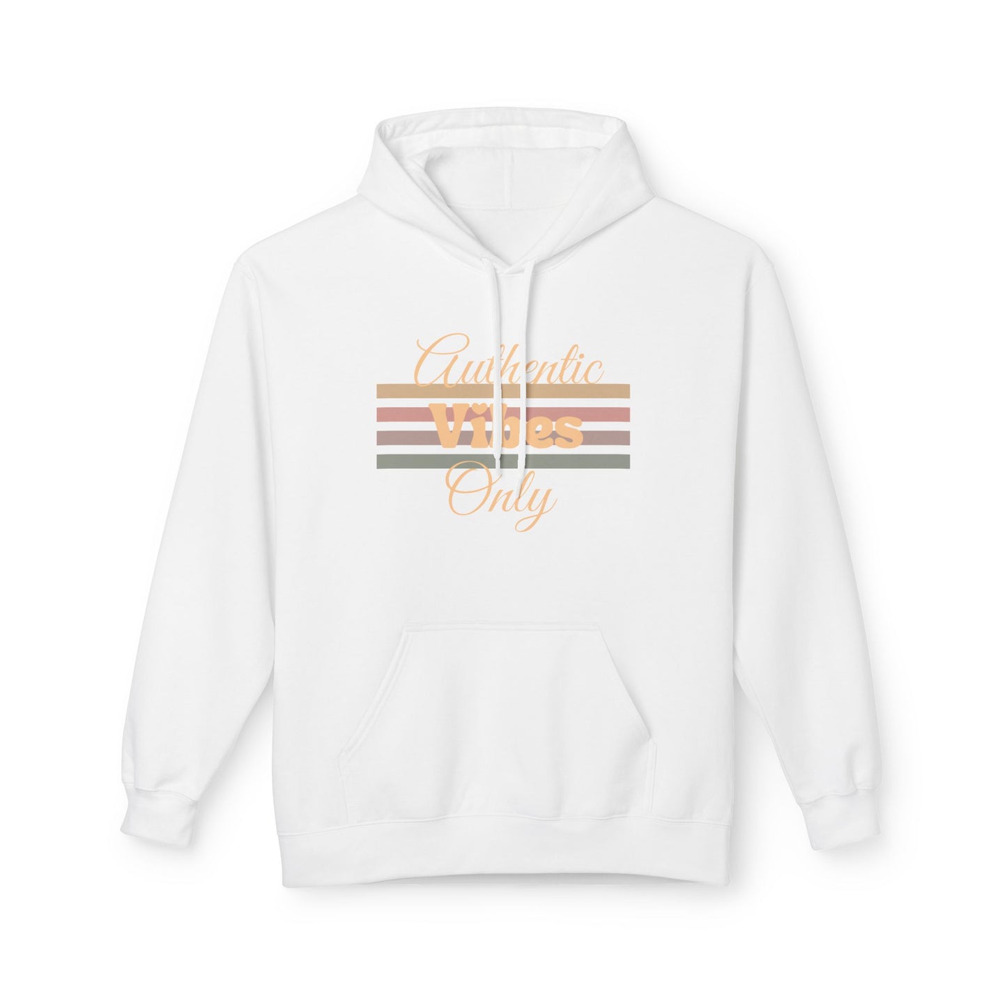 Authentic Vibes Fleece Hoodie