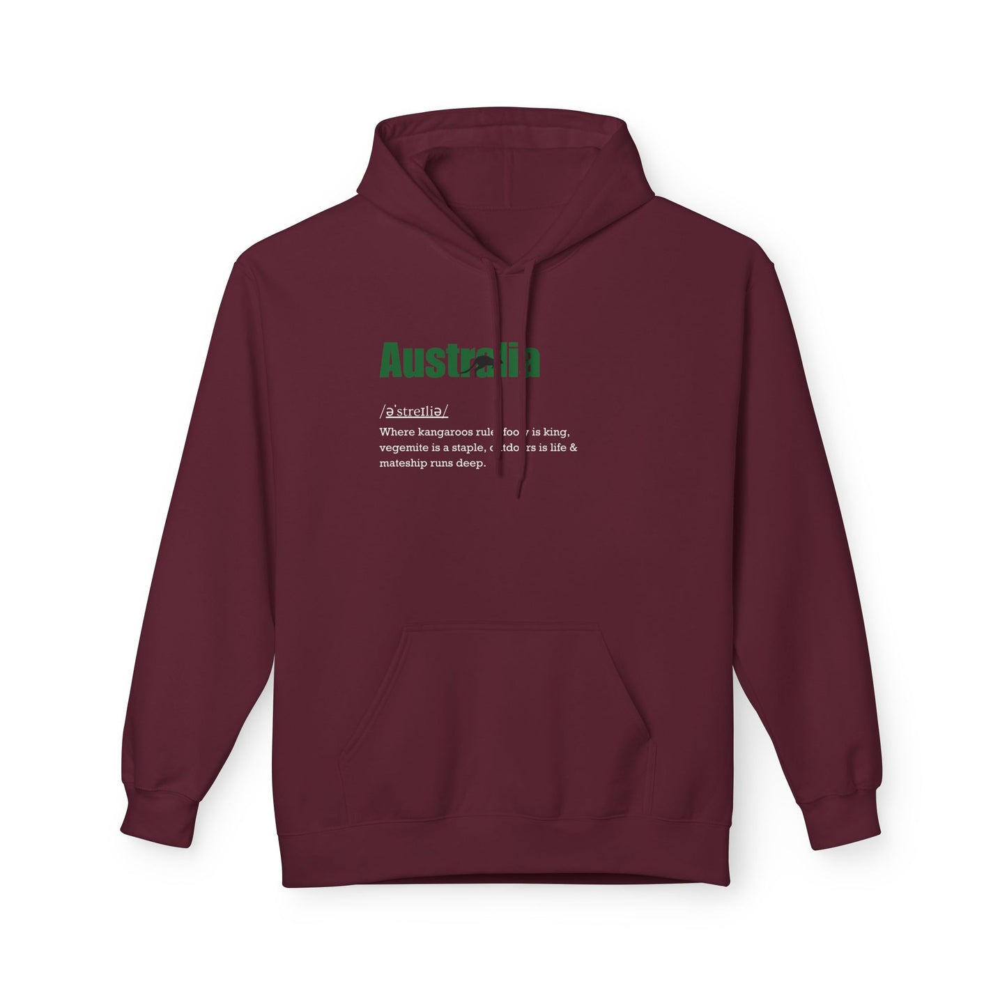 Australia Fleece Hoodie